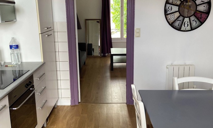 Vannes Apartamento | Bright 2-room apartment 10 minutes' walk from port, station and town center