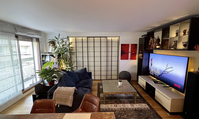 Centre Ville Apartamento | Bright 55m² in the center of Boulogne-Billancourt.