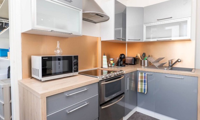 Cormeilles-en-Parisis Apartamento | Bright and spacious apartment 2 min from station, 20 min from Paris, fast wifi