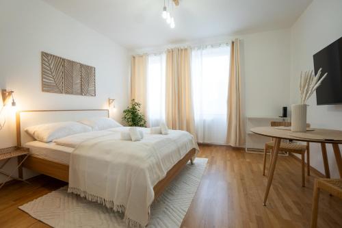 Weißgerber Apartamento | Bright and cozy studio with a city view