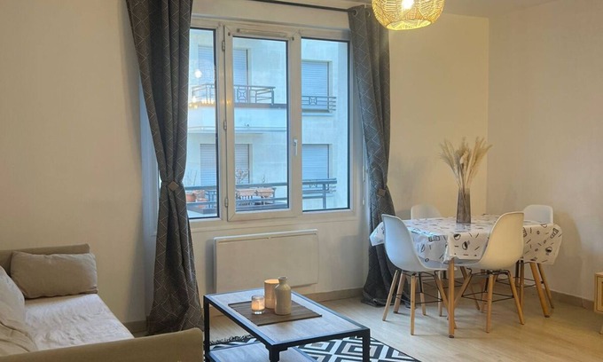 Montmorency Apartamento | Bright apartment 2 steps from Enghien and 15mins from Paris