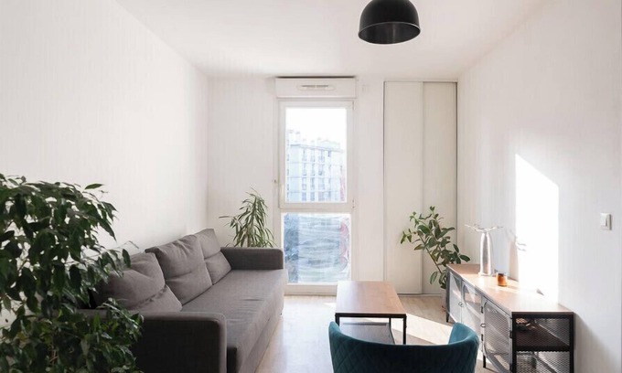La Courneuve Apartamento | Bright apartment just outside Paris