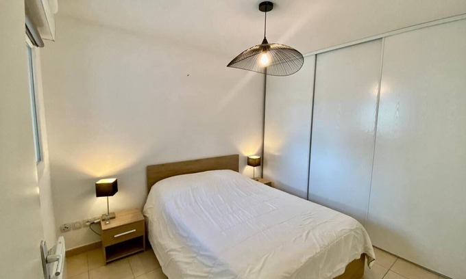 Malbosc Apartamento | Apartamento luminoso con vista a la naturaleza