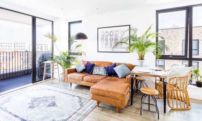 Coldharbour Apartamento | Bright Brixton Apartment