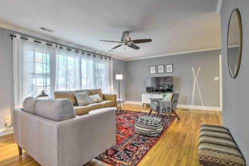 Cary Casa | Bright Cary Home with Deck Less Than 15 Mi to Raleigh!