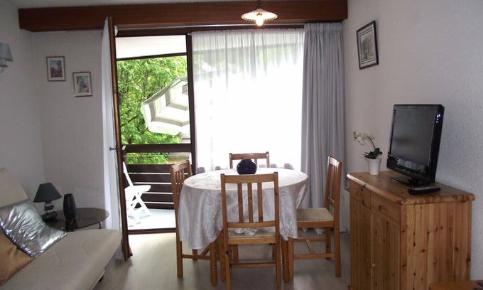 Mont-Dore Apartamento | Apartamento luminoso y acogedor con parking privado y terraza para 4 personas.