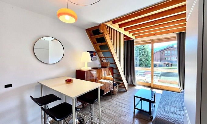 Megeve Apartamento | Bright duplex in Megève, close to the slopes