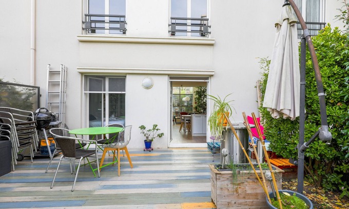 Plateau - Mont-Valerien Apartamento | Bright duplex with terrace in Nanterre - Welkeys