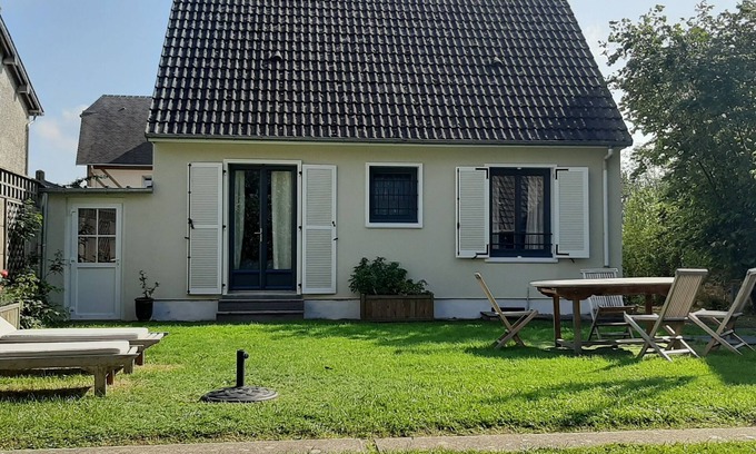 Tourgeville Cabina | Casa luminosa a 800 m de la playa Deauville WI Fi