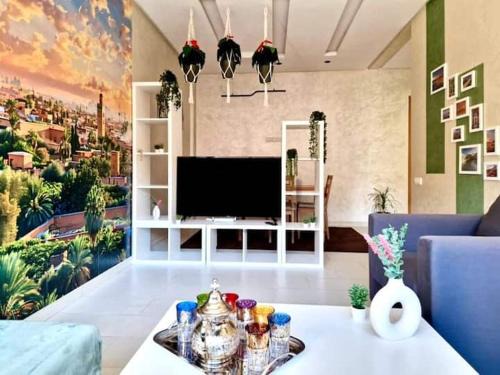 Gueliz Apartamento | Bright Medina Apt w Big Balcony