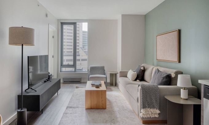 Civic Center Apartamento | Bright Soma 1BR w/ Concierge, Theater & On-Site Retail, by Blueground
