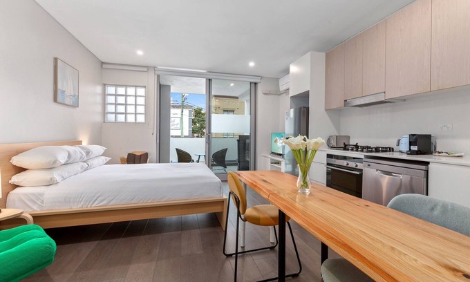 Coogee Apartamento | Bright Studio with Balcony near Coogee Beach