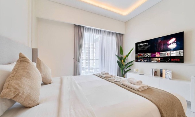 Nad Al Sheba Apartamento | Bright & Stylish Studio in Meydan | Azizi Riviera