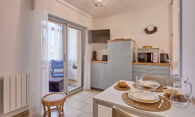 Barbotan-les-Thermes Apartamento | Bright T1 bis, 2 pers, parking, Barbotan