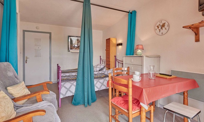 Barbotan-les-Thermes Apartamento | T1 luminoso 2 pers con balcón y Wifi, admite mascotas