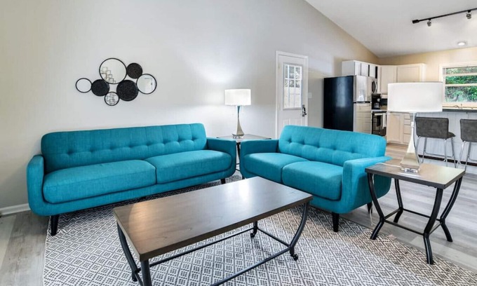 Royal Pines Casa | Bring Pets to this Fun South Asheville Hot Tub Townhome