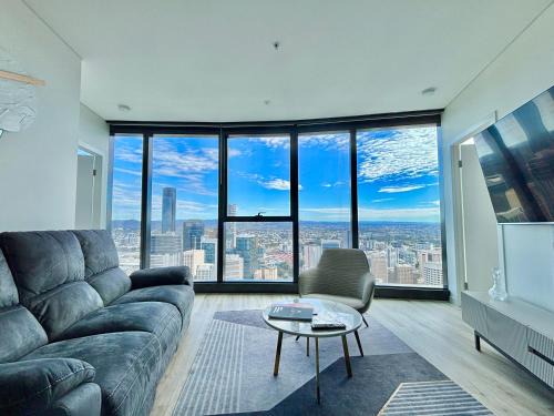 Brisbane Central Business District Apartamento | Brisbane Skytower -61st Floor- luxurious Apartment with 3 bedrooms and 2 bathrooms