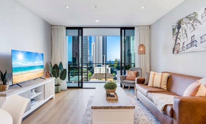 Broadbeach Apartamento | Broadbeach Ocean View Apartment - Wifi & Parking