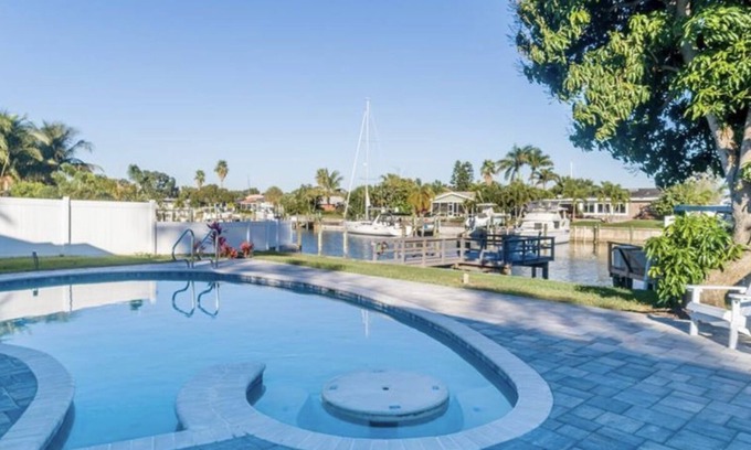 St. Petersburg Casa | Broadwater Gem! With Pool and Boat Dock.