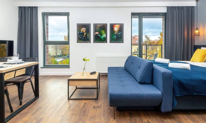 Zaspa Apartamento | Browar Gdański 189 | Cozy Studio | Wrzeszcz