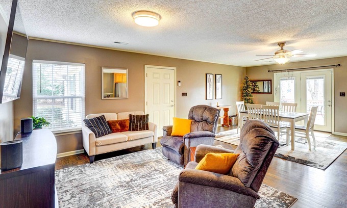 Browns Summit Casa | Browns Summit Vacation Rental w/ Fire Pit!