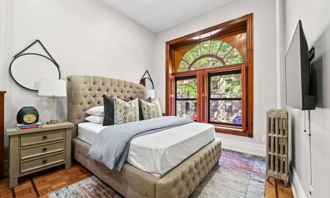 Central Park North Apartamento | Brownstone Near Subway & Columbia Uni