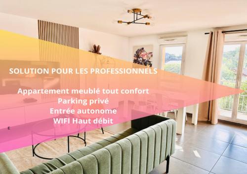 Les Mousseaux Apartamento | BtoBed - Location Professionnelle - Appartement 4 personnes Parking Gratuit - Proche Parc des Expositions et Aéroport CDG