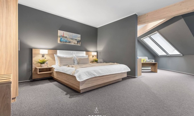 Dagebuell Apartamento | Bude 4 directly on the dike in Dagebüll for 2 persons with water view