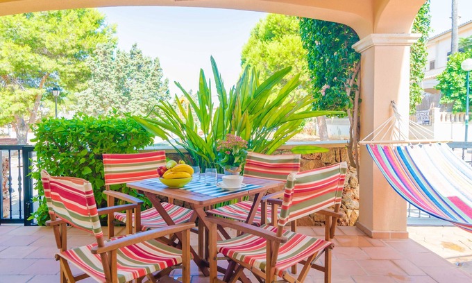 Sa Rapita Casa | BUGAMBILIA - Chalet con terraza en Sa Ràpita. WiFi Gratis