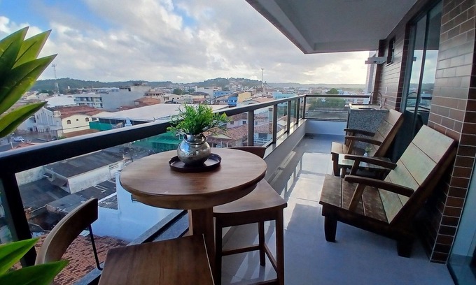 Sao Francisco Apartamento | Building With Swimming Pool 300m From the Beach in Ilheus - MMD