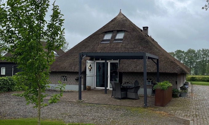 Ruitenveen Apartamento | Buitenplaats Ruitenveen - Het Achterhuis, privé!