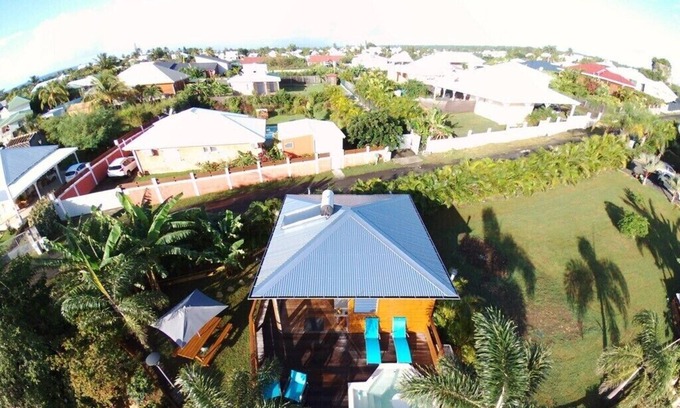Sainte-Anne Casa | BUNGA-LODGE (4 * bungalow de lujo con piscina privada)