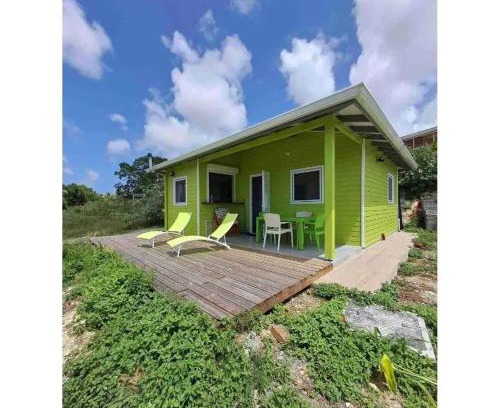 Anse-Bertrand Casa | Bungalow élégant à Anse-Bertrand avec jardin privé