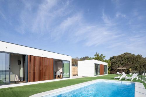 Puebla del Caraminal Apartamento | Bungalow 1 con piscina en la playa