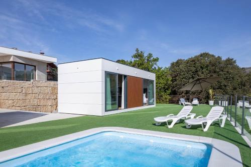 Puebla del Caraminal Apartamento | Bungalow 2 con piscina en la playa