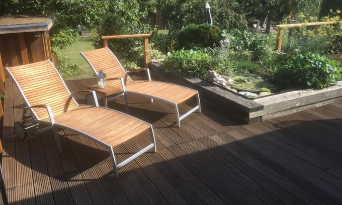 Ostorf Apartamento | Bungalow im Schloßgarten - Bungalow Gartenblick