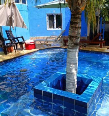 Monterrico Apartamento | Bungalow Vitral comedor,cocina equipada y piscina