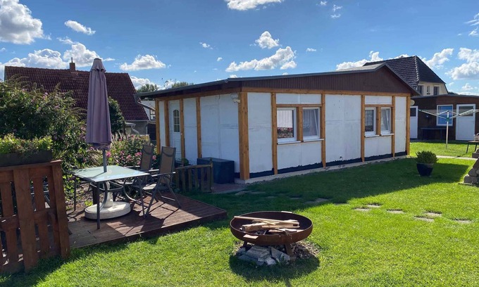 Gustow Casa | Casa vacacional con patio