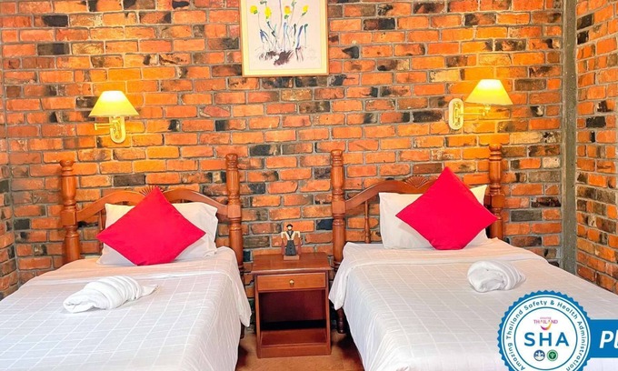 Ao Nang Apartamento | Bungalow with two single beds