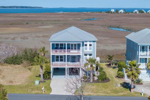 Oceanmarsh Subdivision Casa | Buried Treasure - Great Marsh Views on Harbor!