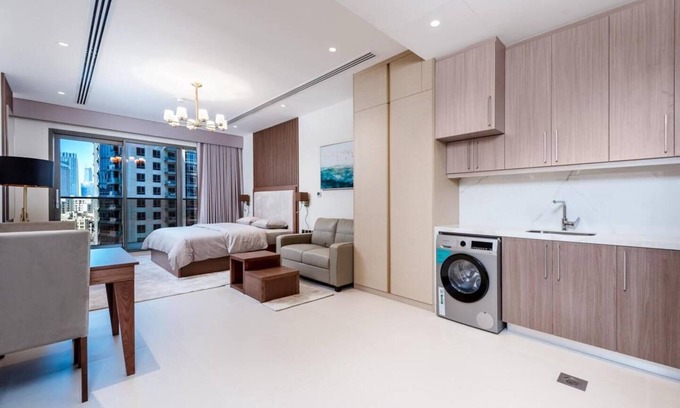 Dubai Sports City Apartamento | Burj Dreams - Luxe Studio Stay