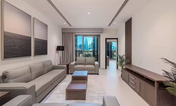 Dubai Sports City Apartamento | Burj Khalifa 3BR-Prime Location