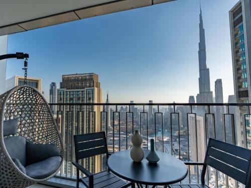 Za'abeel 2 Apartamento | Burj Khalifa & Dubai Dancing Fountain View, 54th Floor & Dubai Mall Access