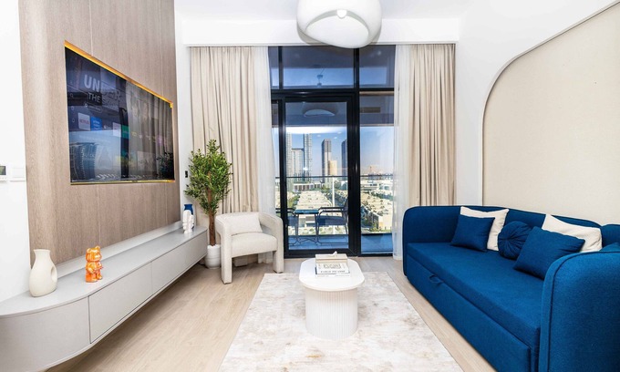 Nad Al Sheba Apartamento | Burj Khalifa View - Pool, Gym - 10 Min To Downtown