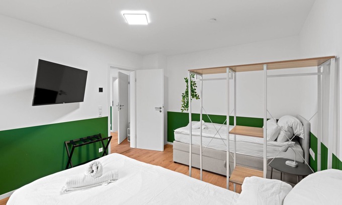 Oberkochen Apartamento | Business Travel Dream 2BR 5p | balcony, washer-dryer