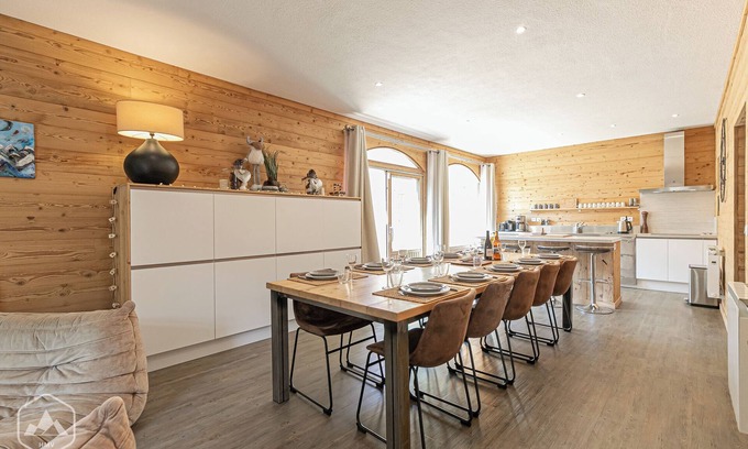 Le Bourget Apartamento | Côté-bourget Appartement 10 Personnes 105 m², de 5 à10 mn des Stations de ski !