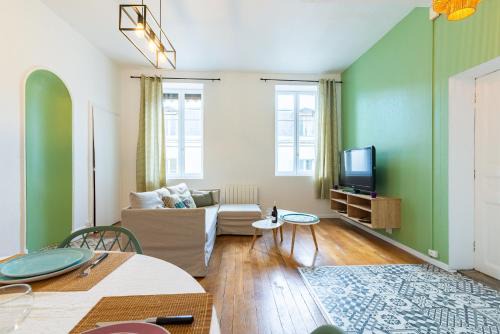 Faubourg North Apartamento | Côté Cour - Centre Ville- Calme - Charme - 4 Voyageurs