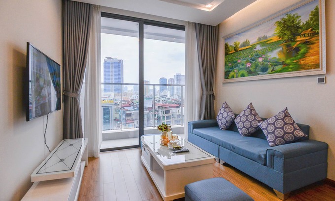 Ngoc Khanh Apartamento | căn hộ 2 phòng ngủ ấm áp tại vinhomes metropolis