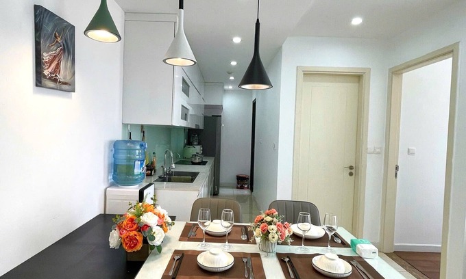Trung Hoa Nhan Chinh Apartamento | Căn hộ 2 phòng ngủ, 2 phòng tắm đầy đủ tiện nghi - Vinhomes D'Capitale