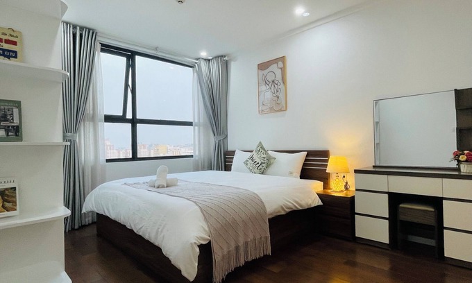 Trung Hoa Nhan Chinh Apartamento | Căn hộ 3 phòng ngủ, 2 phòng tắm hiện đại, sang trọng - Vinhomes D'Capitale